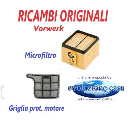 Vendita Filtro Griglia Protezione Motore Folletto VK135 VK136