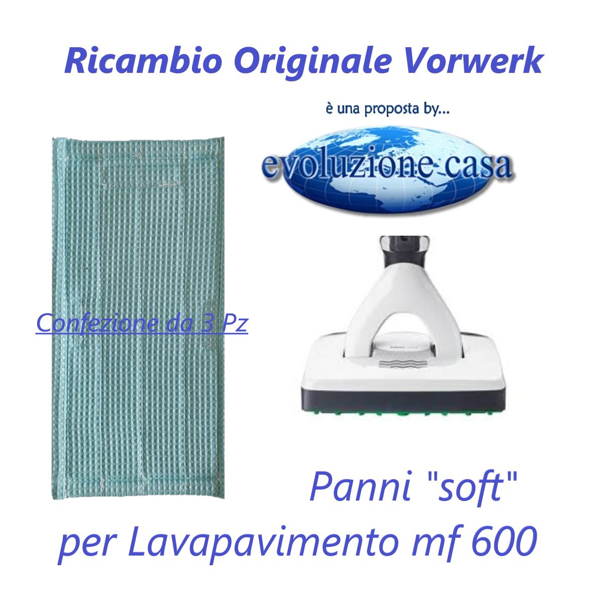 Lavapavimenti Pulilava SP520 Rigenerato Originale Vorwerk Folletto