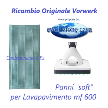 Panni lavapavimento Folletto SP 600